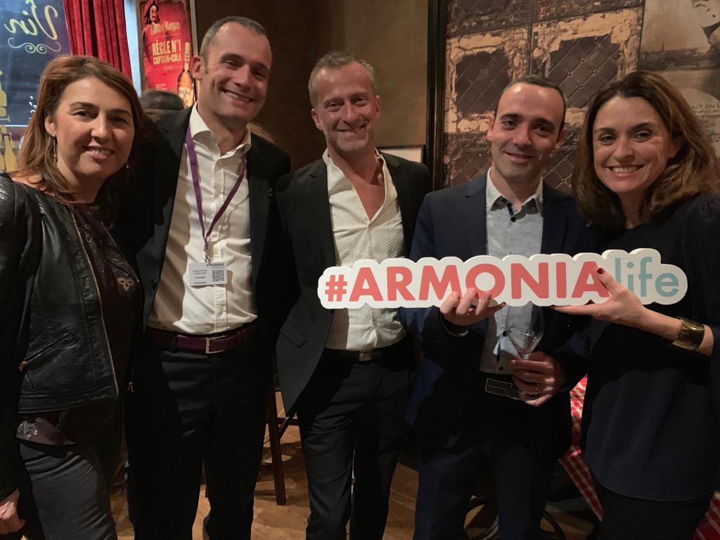 L'équipe Armonia au Worplace Meetings de Cannes Facility Management